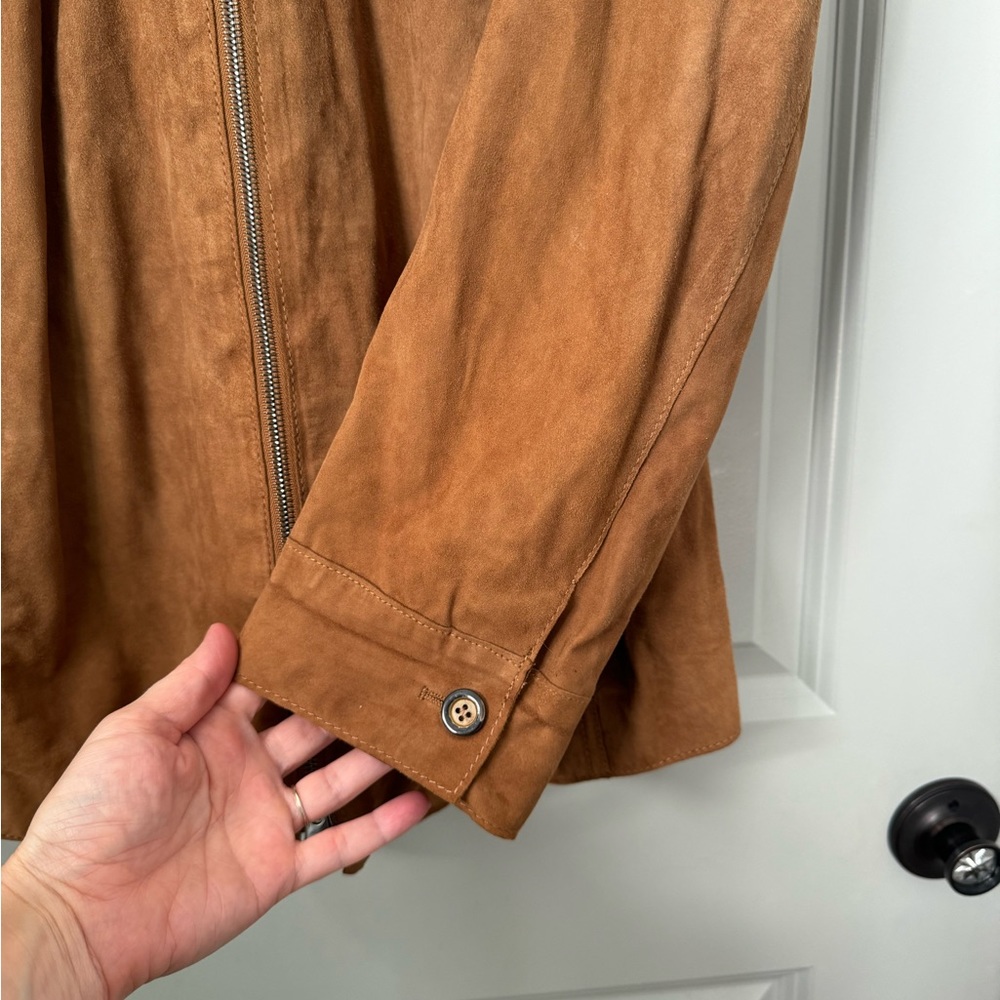 Armani Collezioni Suede Jacket/ Shirt Jacket - Picture 3 of 11